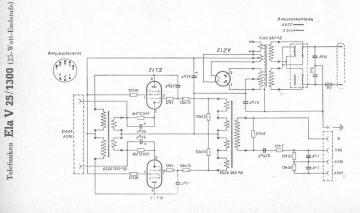 Telefunken-Ela V 25 1300 ;25 Watt-1951.Amp preview